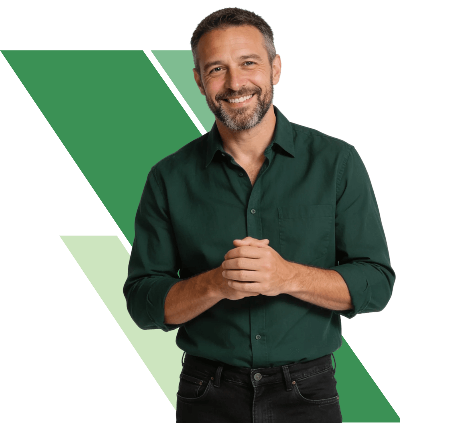 image of man smiling